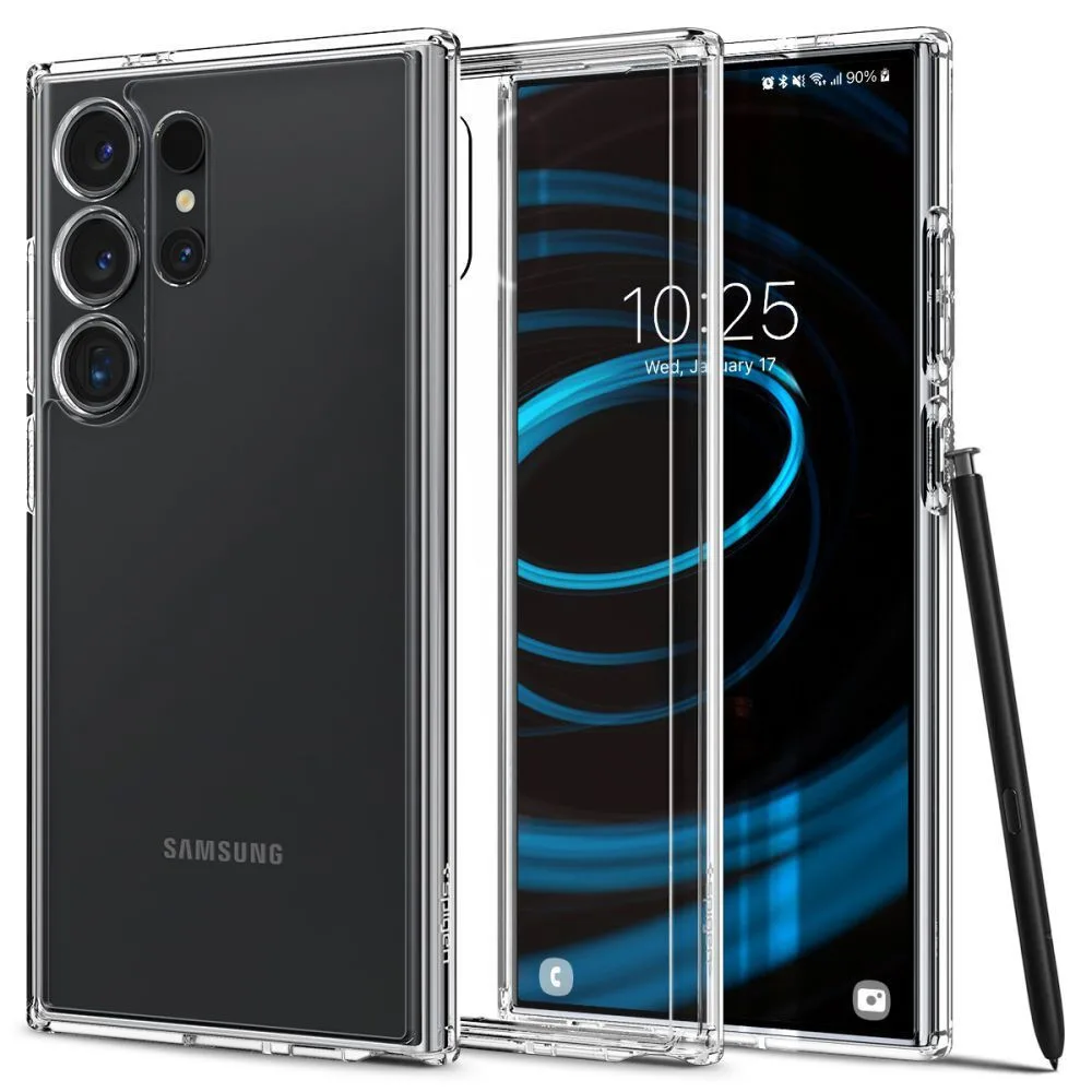 20240118122006_spigen_ultra_hybrid_back_cover_plastiko_silikonis_diafano_galaxy_s24_ultra_acs07292 Spigen Ultra Hybrid Back Cover Πλαστικό / Σιλικόνης 2mm Διάφανο (Galaxy S24 Ultra) ACS07292 - Image 1