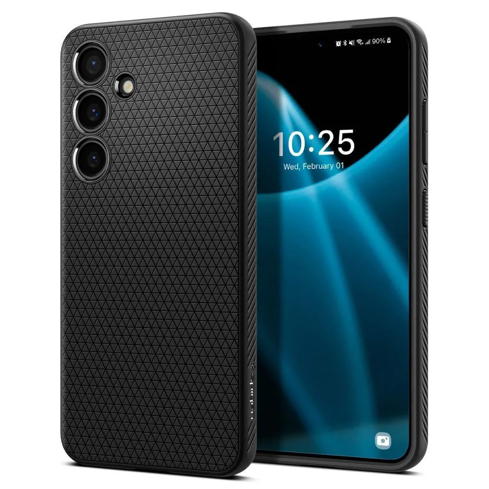 20240118130329_spigen_liquid_air_back_cover_mayro_galaxy_s24_acs07327 Spigen Liquid Air Back Cover Πλαστικό Αδιάβροχο Μαύρο (Galaxy S24+) ACS07327 - Image 1