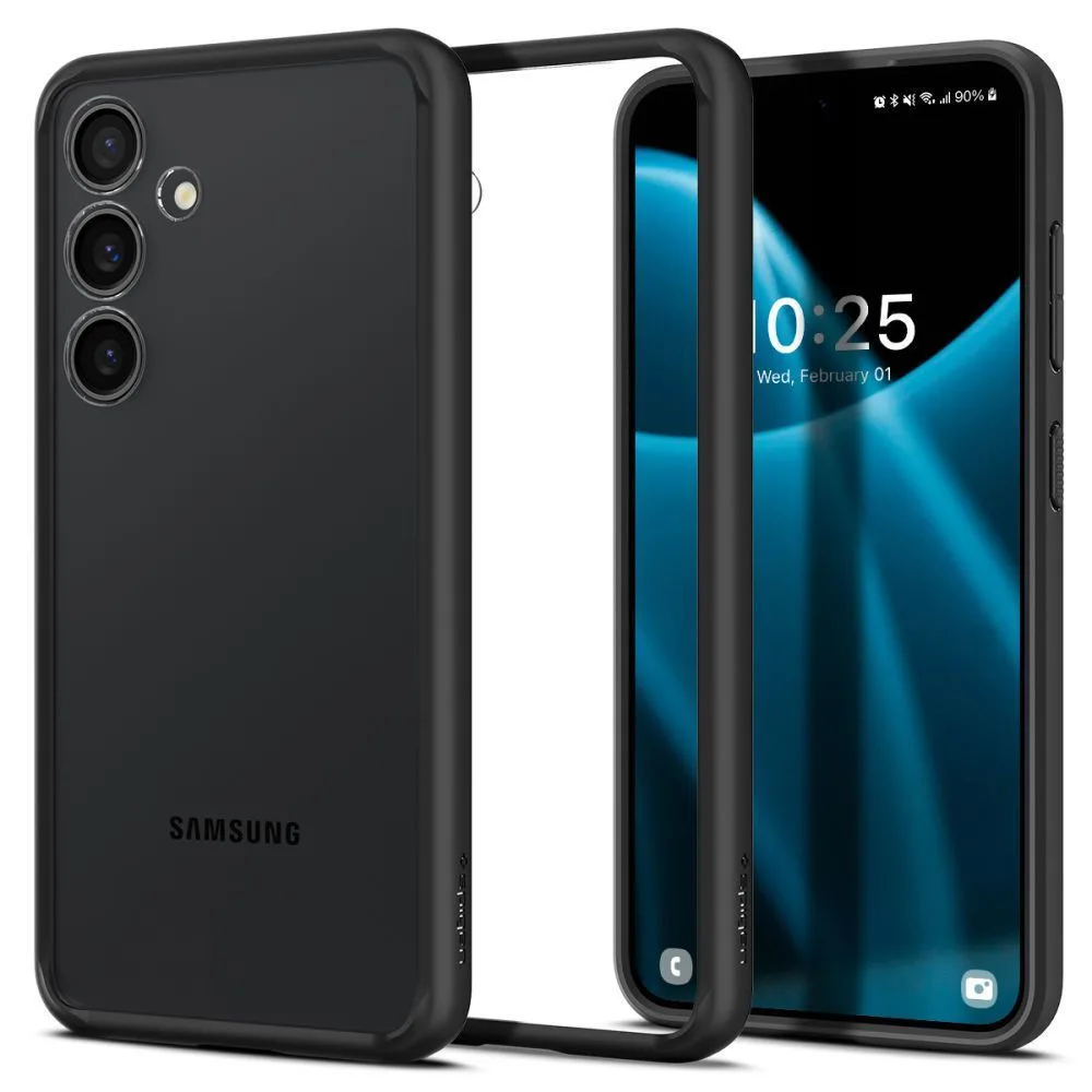 20240118130329_spigen_ultra_hybrid_back_cover_mayro_galaxy_s24_acs07352 Spigen Ultra Hybrid Back Cover Πλαστικό 2mm Μαύρο (Galaxy S24) ACS07352 - Image 1