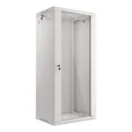 Lanberg Επιτοίχια Καμπίνα Rack 27U 60x45x130.7cm Λευκό WF01-6427-10S