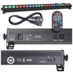 Light4me Φωτορυθμικό LED Bar 24X3W RGB