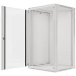 Lanberg Επιτοίχια Καμπίνα Rack 22U 60x60x108.5cm Γκρι WF01-6622-10S