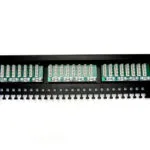 Digitus Cat Patch Panel 50 Θυρών cat5e Μαύρο DN-91524U-EC