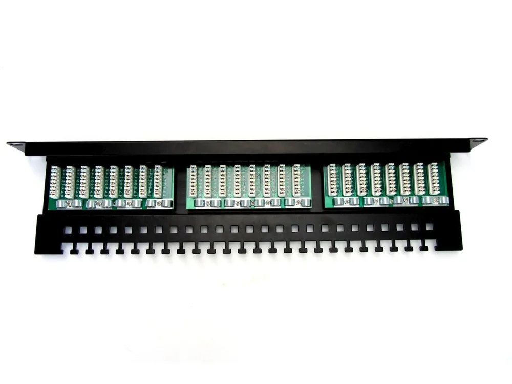 Digitus Cat Patch Panel 50 Θυρών cat5e Μαύρο DN-91524U-EC - Image 1