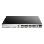 D-Link DGS-3130-30PS/E Managed L3 PoE+ Switch με 24 Θύρες Gigabit (1Gbps) Ethernet και 4 SFP Θύρες