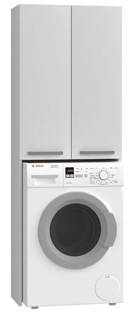 20240122172622_topeshop_pola_dd_ntoulapi_mpaniou_plyntiriou_m64xv30xy183cm_leyko Topeshop Pola DD Ντουλάπι Μπάνιου Πλυντηρίου 64x30x183cm Λευκό - Image 1