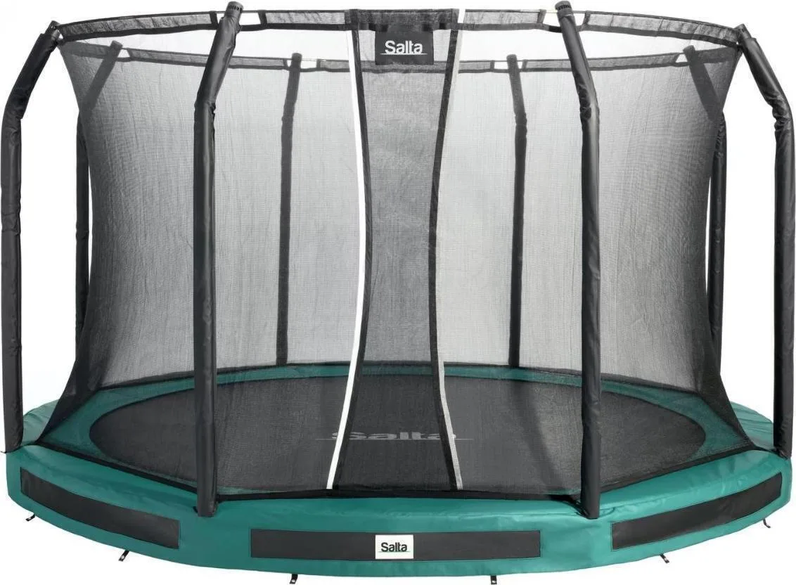 LTA Premium Ground Combo Τραμπολίνο Εξωτερικού Χώρου Διαμέτρου 427εκ. με Προστατευτικό Δίχτυ - Image 1