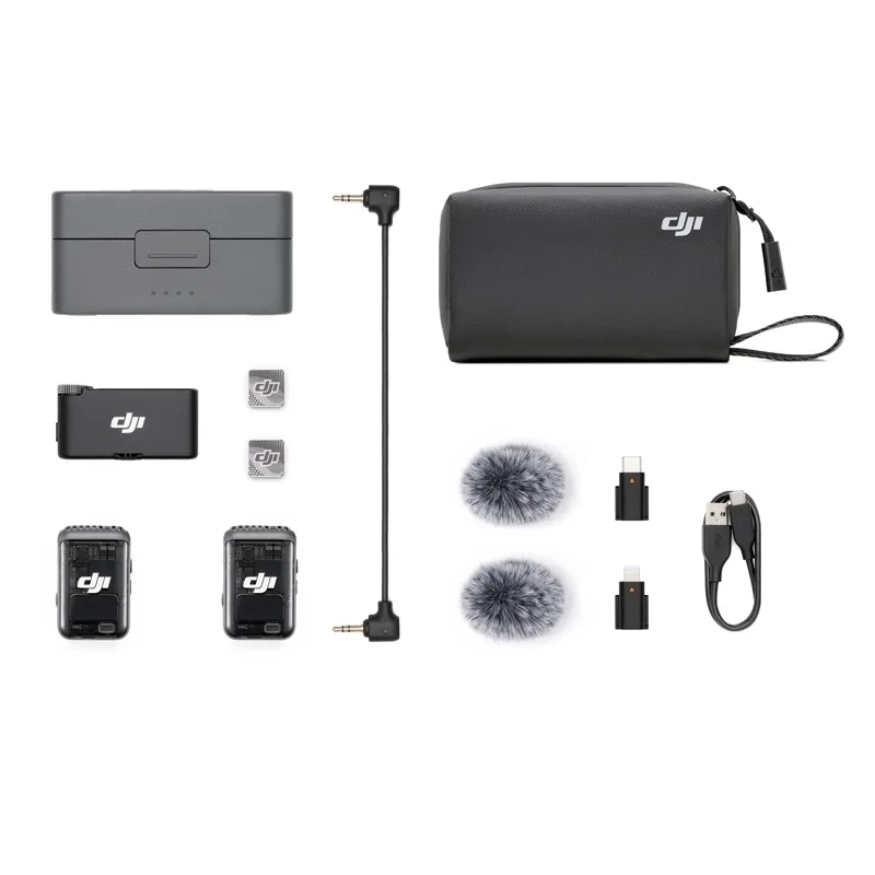 DJI CP.RN.00000324.01 Ασύρματο Μικρόφωνο Πέτου, Clip On για Φωνητικά σε Γκρι Χρώμα - Image 1