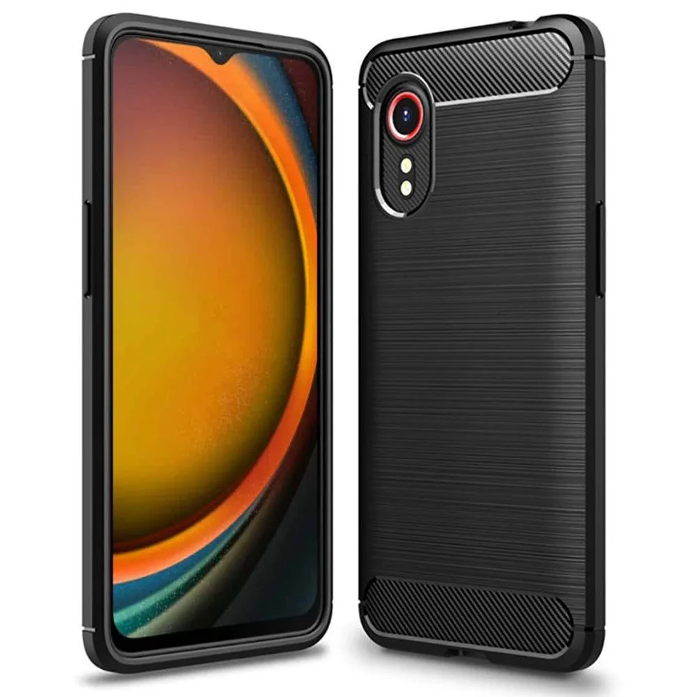 Tech-Protect Back Cover Σιλικόνης Μαύρο (Samsung Galaxy Xcover 7) - Image 1