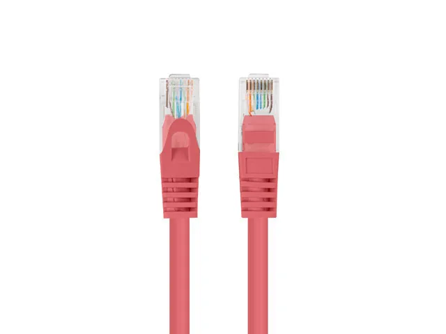 Lanberg U/UTP Cat.5e Καλώδιο Δικτύου Ethernet 1.5m Κόκκινο 10τμχ PCU5-20CC-0150-R - Image 1