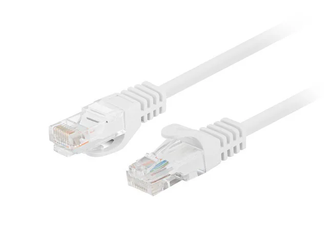 Lanberg U/UTP Cat.5e Καλώδιο Δικτύου Ethernet 1.5m Λευκό 10τμχ PCU5-20CC-0150-W - Image 1