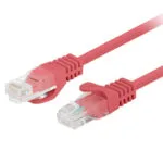 Lanberg U/UTP Cat.6 Καλώδιο Δικτύου Ethernet 0.25m Κόκκινο 10τμχ PCU6-20CC-0025-R