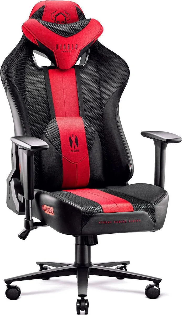 20240129170736_diablo_x_player_2_0_karekla_gaming_dermatinis_me_rythmizomena_mpratsa_kokkini Diablo X-Player 2.0 Καρέκλα Gaming Δερματίνης με Ρυθμιζόμενα Μπράτσα Κόκκινη - Image 1