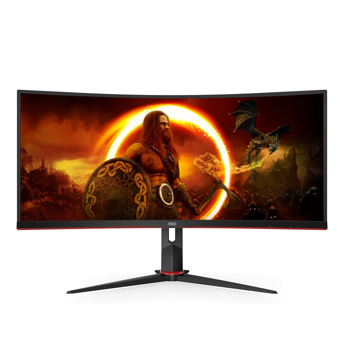 20240130100600_aoc_cu34g2xp_bk_va_hdr_curved_gaming_monitor_34_qhd_3440by1440_180hz_me_chrono_apokrisis_1ms_gtg AOC CU34G2XP Ultrawide VA HDR Curved Gaming Monitor 34" QHD 3440x1440 180Hz - Image 1