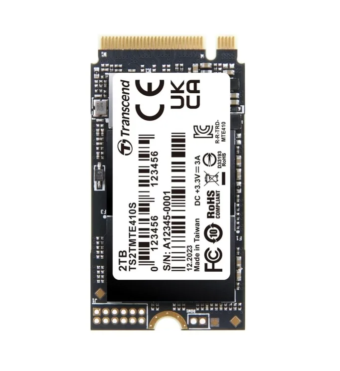 Transcend SSD 2TB τύπου M.2 με σύνδεση PCI Express 4.0 TS2TMTE410S - Image 1