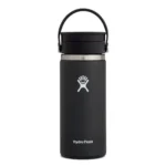 Hydro Flask Wide Mouth Μπουκάλι Θερμός Ανοξείδωτο BPA Free 500ml Black W16BCX001