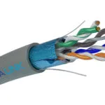 Extralink F/UTP Cat.5e Καλώδιο Δικτύου Ethernet χωρίς ακροδέκτες 305m Γκρι 1τμχ EX.18259