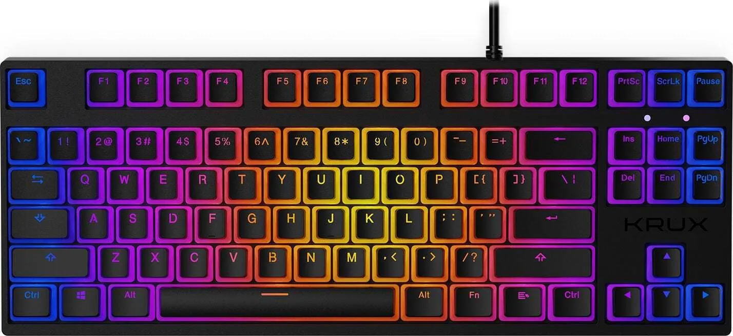20240201095404_krux_atax_pro_rgb_gaming_michaniko_pliktrologio_tenkeyless_me_outemu_black_diakoptes_kai_rgb_fotismo_agliko_us Krux Atax Pro RGB Gaming Μηχανικό Πληκτρολόγιο Tenkeyless με Outemu Black διακόπτες και RGB φωτισμό (Αγγλικό US) - Image 1