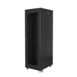 Lanberg Καμπίνα Rack 42U xcm Μαύρο FF01-8842-23B
