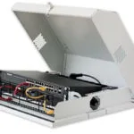 Techly Επιτοίχια Καμπίνα Rack 3U Γκρι 101768