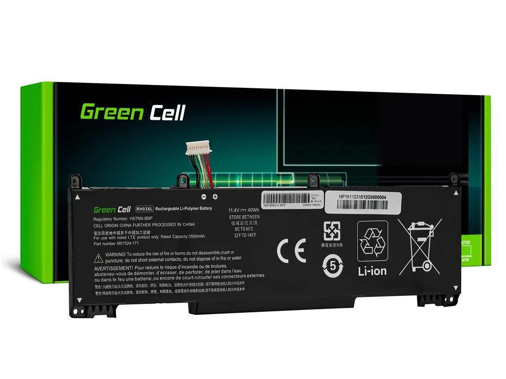 Green Cell Συμβατή Μπαταρία για HP ProBook HP ProBook 430 G8, 440 G8, 445 G8, 450 G8, 630 G8, 640 G8, 650 G8 με 3550mAh (RH03XL) - Image 1