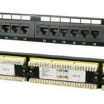 LogiLink Patch Panel Unshielded για Rack 1U 19" 24 Θυρών cat6 Μαύρο NP0004