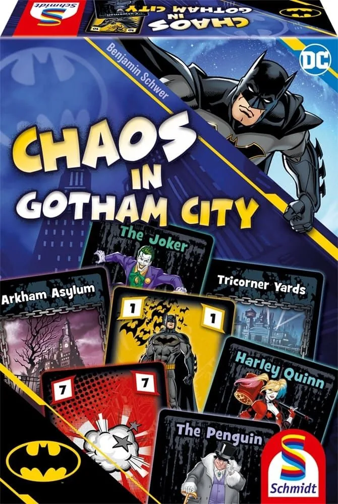 Επιτραπέζιο Παιχνίδι DC Super Hero: Batman - Chaos in Gotham City για 2-6 Παίκτες 8+ Ετών 49429 (EN) Schmidt Spiele - Image 1