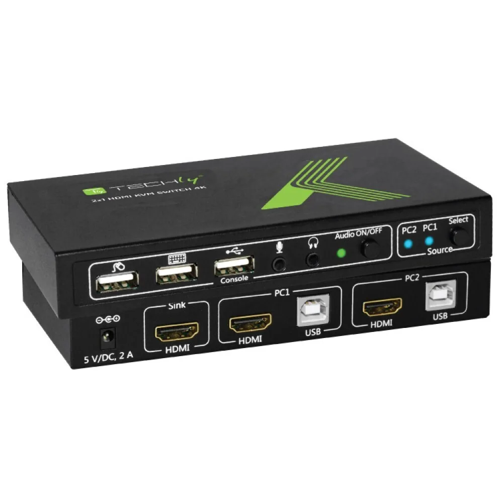 20240205160553_techly_idata_kvm_hdmi2u_kvm_data_switch Techly IDATA KVM-HDMI2U KVM & Data Switch 028696 - Image 1