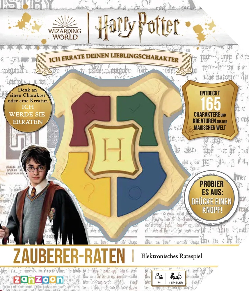Επιτραπέζιο Παιχνίδι Harry Potter - Zauberer-Raten 7+ Ετών ZAND0003 (GER) Asmodee - Image 1