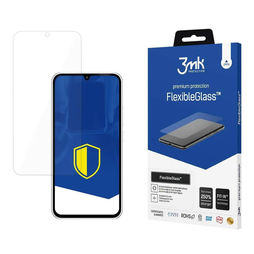 3MK Flexibleglass Tempered Glass (Samsung Galaxy A35, Samsung Galaxy A55 5G) - Image 1