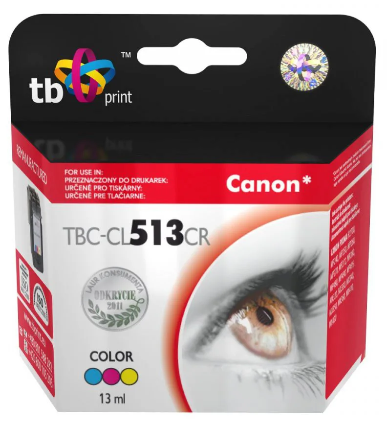 TB Print Συμβατό Μελάνι Εκτυπωτή InkJet Canon TBC-CL513CR TBC-CL513CR - Image 1