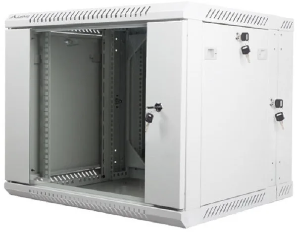 Lanberg Επιτοίχια Καμπίνα Rack 9U 60x60x50.7cm WF02-6609-10S - Image 1