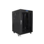Lanberg Επιδαπέδια Καμπίνα Rack 15U 60x60x92.8cm FF01-6615-12BL