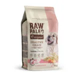 Raw Paleo Raw Paleo Healthy Grain 2kg Ξηρά Τροφή χωρίς Γλουτένη για Κουτάβια με Σολομό, Τόνο και Κρέας