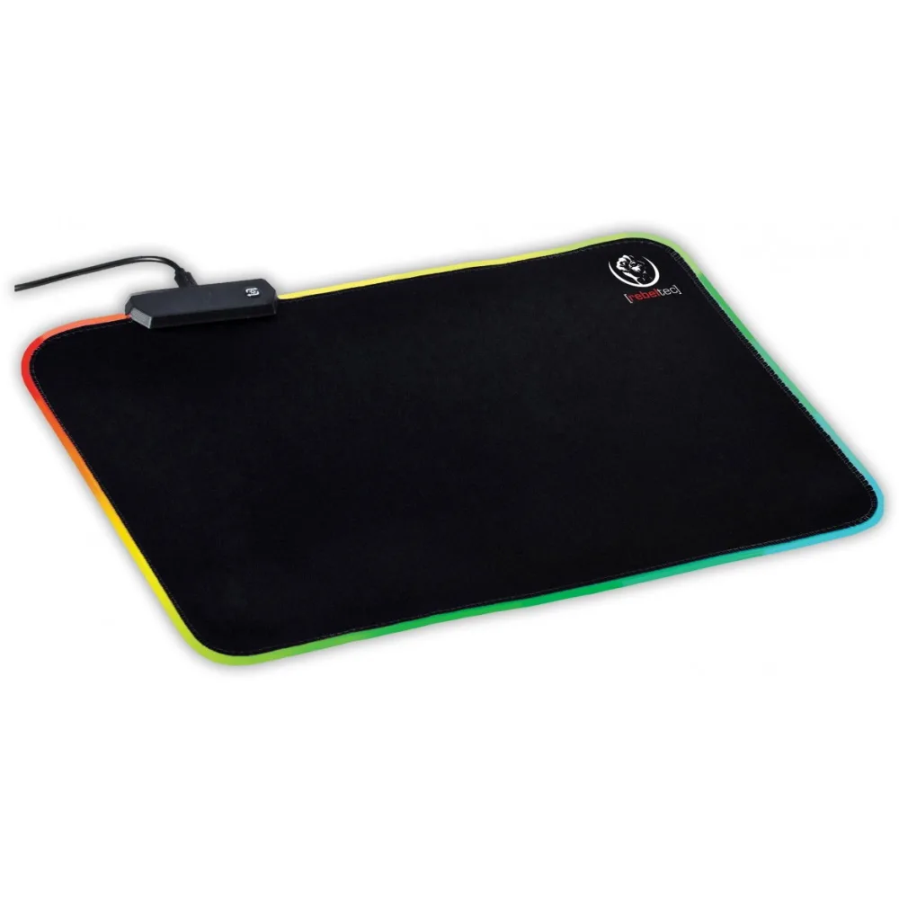 Rebeltec Led Slider M Mouse Pad με RGB Φωτισμό Μαύρο RBLPOD00006 - Image 1