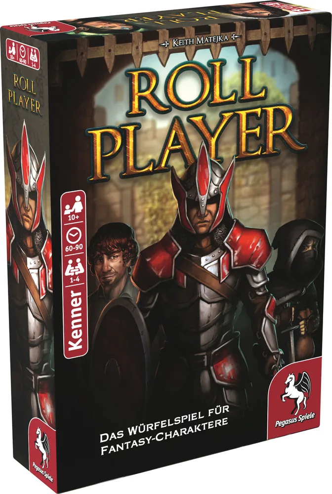 20240213101021_pegasus_spiele_epitrapezio_paichnidi_roll_player_ger_gia_1_4_paiktes_10_eton Επιτραπέζιο Παιχνίδι Roll Player για 1-4 Παίκτες 10+ Ετών 51305G (GER) Pegasus Spiele - Image 1