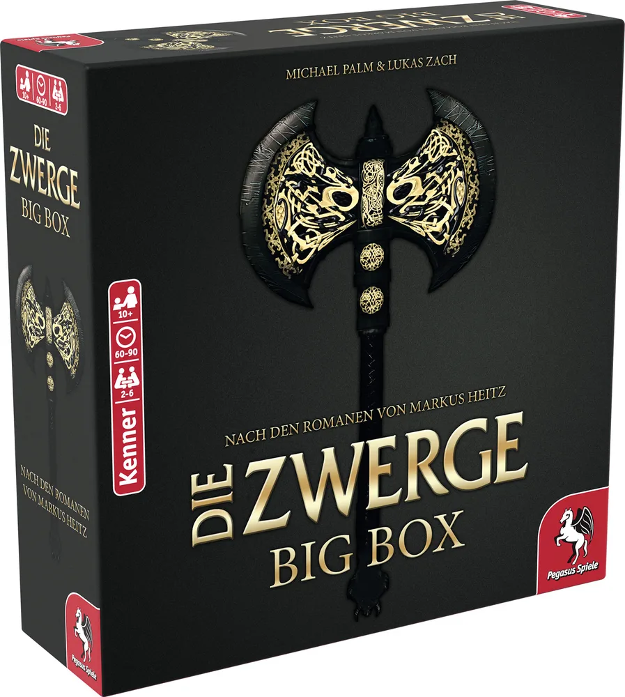 20240213102228_pegasus_spiele_epitrapezio_paichnidi_the_dwarves_big_box_ger_gia_2_6_paiktes_10_eton_51933g Επιτραπέζιο Παιχνίδι The Dwarves Big Box για 2-6 Παίκτες 10+ Ετών 51933G (GER) Pegasus Spiele - Image 1