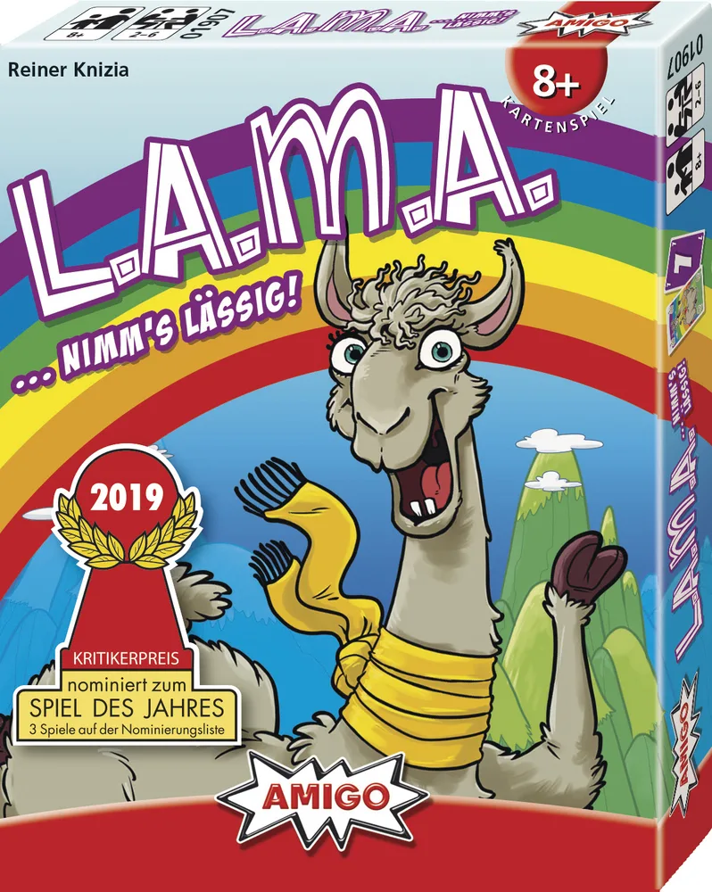 20240214125355_amigo_epitrapezio_paichnidi_lama_ger_gia_2_6_paiktes_8_eton_ami01907 Επιτραπέζιο Παιχνίδι Lama για 2-6 Παίκτες 8+ Ετών AMI01907 (GER) Amigo - Image 1