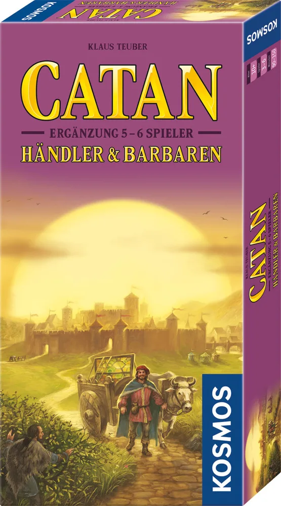 Επέκταση Παιχνιδιού Catan: Handler & Barbaren για 5-6 Παίκτες 12+ Ετών 682781 (GER) Kosmos - Image 1