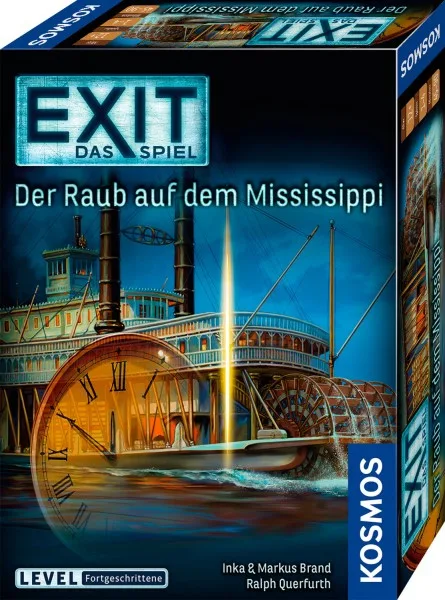 Επιτραπέζιο Παιχνίδι Exit: The Game - The Theft On The Mississippi για 1-4 Παίκτες 12+ Ετών 691721 (GER) Kosmos - Image 1