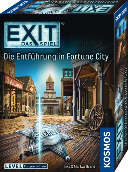 Επιτραπέζιο Παιχνίδι EXIT Die Entführung in Fortune City για 1-4 Παίκτες 12+ Ετών 680497 (GER) Kosmos - Image 1