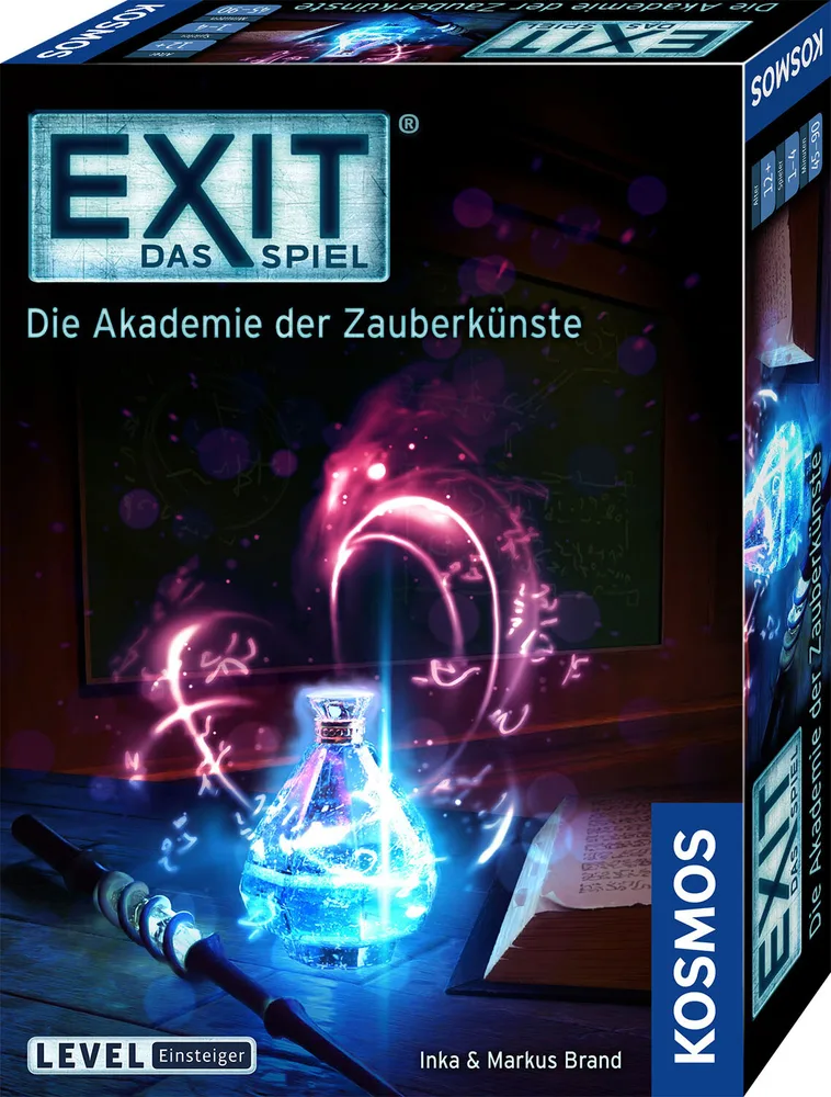20240215120109_kosmos_epitrapezio_paichnidi_exit_the_academy_of_magic_arts_ger_gia_1_4_paiktes_10_eton_683689 Επιτραπέζιο Παιχνίδι EXIT The Academy of Magic Arts για 1-4 Παίκτες 10+ Ετών 683689 (GER) Kosmos - Image 1