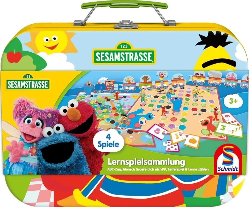 Επιτραπέζιο Παιχνίδι Sesame Street για 2-4 Παίκτες 3+ Ετών 40640 (GER) Schmidt Spiele - Image 1