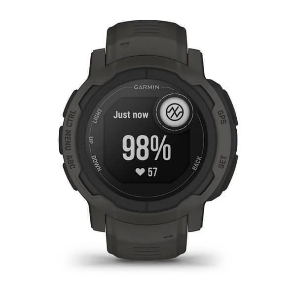 20240220095404_garmin_instinct_2_45mm_adiavrocho_smartwatch_me_palmografo_graphite Garmin Instinct 2 45mm Αδιάβροχο Smartwatch με Παλμογράφο (Graphite) - Image 1