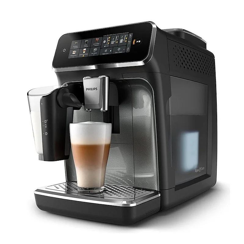20240220105114_philips_ep3349_70_aytomati_michani_espresso_1500w_piesis_15bar_gia_cappuccino_me_mylo_alesis_mayri Philips Series 3300 Αυτόματη Μηχανή Espresso 1500W Πίεσης 15bar για Cappuccino με Μύλο Άλεσης Μαύρη - Image 1