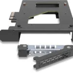 Icy Dock Tougharmor 1x 2.5" 9.5mm U.2/u.3 Nvme To Pcie 4.0 X 4 Card Μαύρο (MB111VP-B)