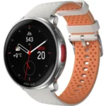 Polar Vantage V3 Aluminium 47mm Αδιάβροχο Smartwatch με Παλμογράφο (Sunrise Apricot)