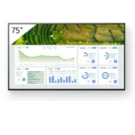Sony Videowall 4K Ultra HD 75" Public Display LED 4K UHD 75" HDR