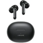 Usams X-Don In-ear Bluetooth Handsfree Ακουστικά με Θήκη Φόρτισης Μαύρα