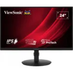Viewsonic VG2408A IPS Monitor 24" FHD 1920x1080 με Χρόνο Απόκρισης 5ms GTG